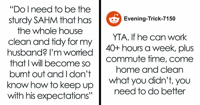 23YO Unable To Keep Up With Home Tasks, Asks “[Am I The Jerk] For Not Doing Enough As A SAHM?”