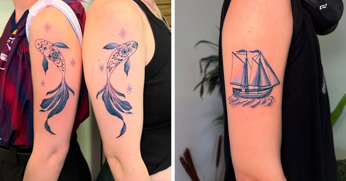 Inspired By The Old Dutch Tradition, I Started Bringing Delft Blue To Tattoos (28 Pics)