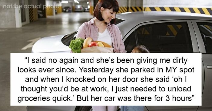 New Neighbor Eyes Person’s Parking Place, Hijacks It Even After They Refuse To Switch Spots