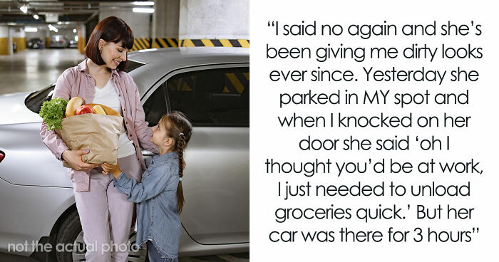 New Neighbor Expects Person To Give Up Parking Spot Because She Has Kids, Fumes When They Say No