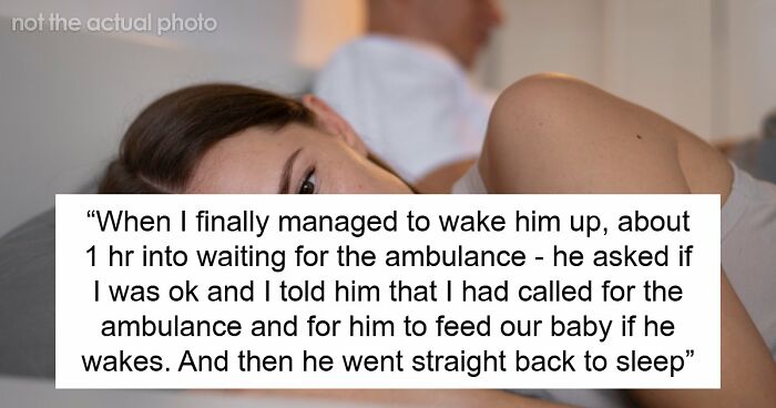 Guy Chooses Sleep Over GF’s Health Emergency, Rolls Over In Bed While She Waits For An Ambulance