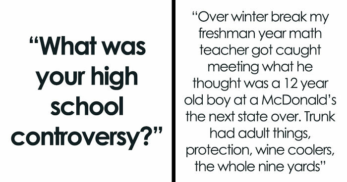 41 High School Controversies That Still Have Netizens In Shock And Amusement