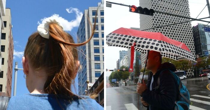 This Photographer Captures Perfectly Timed Street Coincidences In 50 Photos