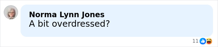 Comment on social media questioning if Taylor Swift's wedding outfit was trying to upstage the bride. Comment on social media questioning if Taylor Swift's wedding outfit was trying to upstage the bride.