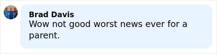 Comment by Brad Davis expressing distress over news, relevant to new theory emerging after 911 call involving Victoria Jones.