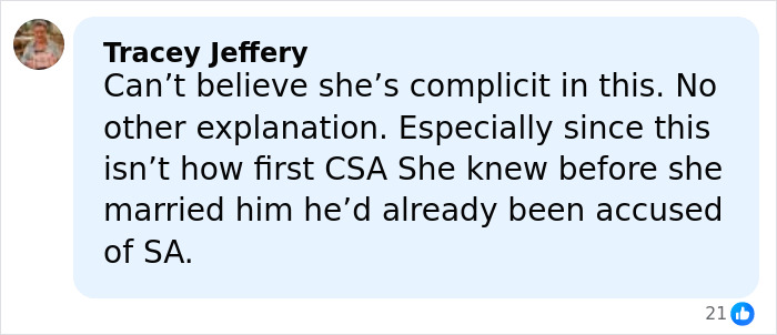 Comment on social media about Melissa Gilbert&rsquo;s lengthy letter to judge involving sweet husband Timothy Busfield, sparking mass fury.