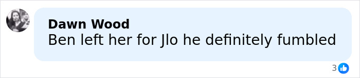 Comment on social media about Jennifer Garner and Ben Affleck's divorce and trauma bonding. Comment on social media about Jennifer Garner and Ben Affleck's divorce and trauma bonding.