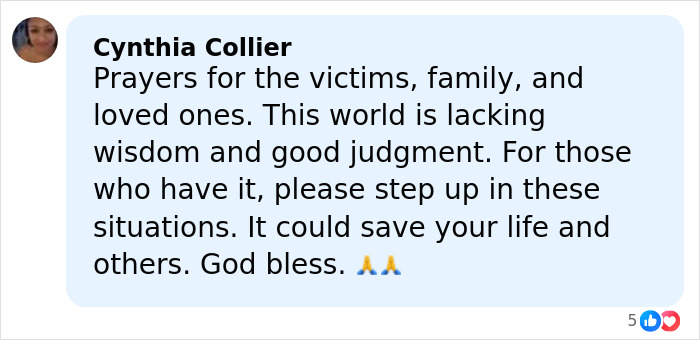 Comment expressing prayers and urging wisdom and good judgment in light of the possible cause of lethal Swiss ski bar fire negligence