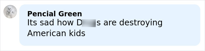 Screenshot of a social media comment discussing the impact on American kids, related to new theory on 911 call code word. Screenshot of a social media comment discussing the impact on American kids, related to new theory on 911 call code word.