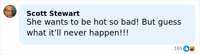 Screenshot of social media comment reacting to Amy Schumer troll amid backlash over bikini photos after divorce filing. Screenshot of social media comment reacting to Amy Schumer troll amid backlash over bikini photos after divorce filing.