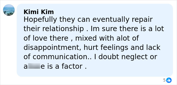 User comment expressing hope to repair Brooklyn Beckham's family feud involving legal issues with parents David and Victoria. User comment expressing hope to repair Brooklyn Beckham's family feud involving legal issues with parents David and Victoria.
