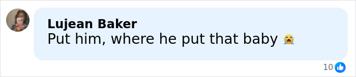 Screenshot of a social media comment reacting to the five-year-old’s chilling last words before she disappeared in Alligator Alley. Screenshot of a social media comment reacting to the five-year-old’s chilling last words before she disappeared in Alligator Alley.