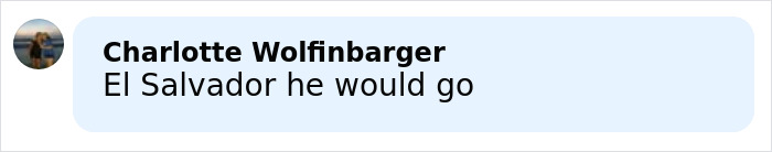 Screenshot of a social media comment referencing El Salvador, related to five-year-old&rsquo;s chilling last words before disappearance.