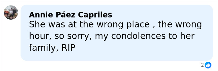 Comment expressing condolences for a mom of a 6-year-old slain by ICE in her car in Minneapolis. Comment expressing condolences for a mom of a 6-year-old slain by ICE in her car in Minneapolis.