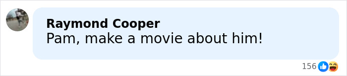 Screenshot of a Facebook comment reacting to Pamela Anderson wanting an apology from Seth Rogen after a Golden Globes incident.
