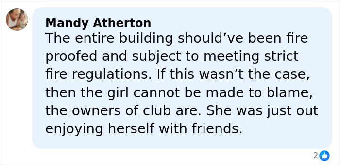 Comment criticizing fire safety and blaming club owners after Swiss ski resort fire linked to waitress revealed. Comment criticizing fire safety and blaming club owners after Swiss ski resort fire linked to waitress revealed.