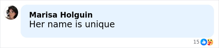 Comment saying her name is unique, related to Nicole Richie revealing her 18-year-old daughter now goes by a new name.