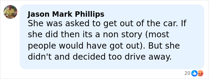 Screenshot of a Facebook comment discussing the family of mom slain by ICE agent making brutal remarks. Screenshot of a Facebook comment discussing the family of mom slain by ICE agent making brutal remarks.