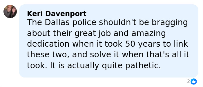 "Closure": Texas Detective Finally Solves Dallas' Oldest Missing Persons Case 52 Years Later "Closure": Texas Detective Finally Solves Dallas' Oldest Missing Persons Case 52 Years Later