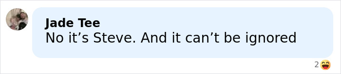 Screenshot of a social media comment discussing the male Karen name decided by Gen Z, mentioning the name Steve.