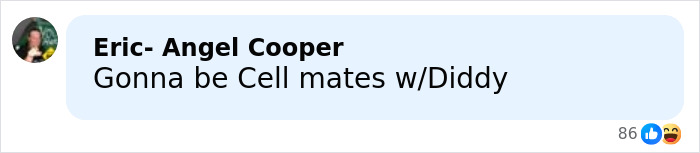 Screenshot of a social media comment referencing Diddy, related to Will Smith accused of harassing and grooming a fellow musician.