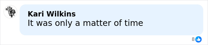 Social media comment bubble reading It was only a matter of time, referencing Sydney Sweeney controversy