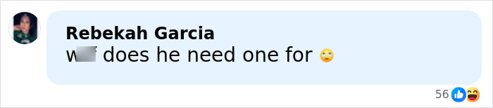 Screenshot of a social media comment by Rebekah Garcia questioning the need in a Minneapolis ICE agent crowdfunding discussion. Screenshot of a social media comment by Rebekah Garcia questioning the need in a Minneapolis ICE agent crowdfunding discussion.