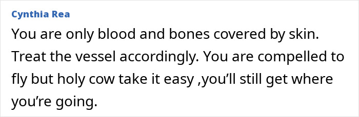 Text post by Cynthia Rea about self-care and taking it easy, related to Pink breaks silence after spending New Year’s Eve alone in hospital. Text post by Cynthia Rea about self-care and taking it easy, related to Pink breaks silence after spending New Year’s Eve alone in hospital.