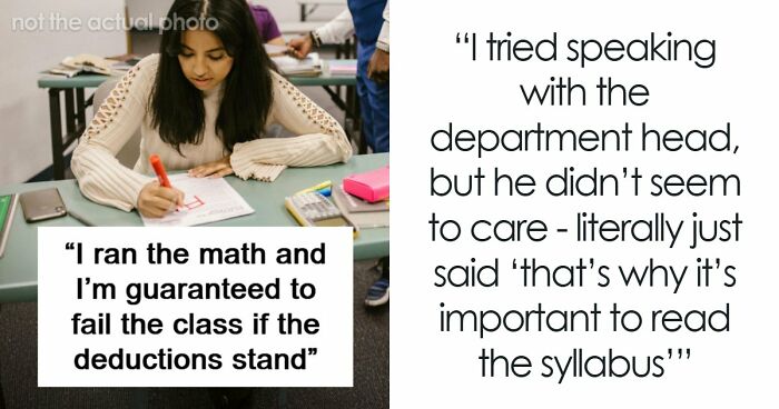 College Class In Shock After Professor Enforces Hidden Phone Rule Late In Semester: “I’m At Risk Of Failing”