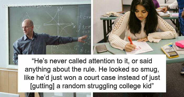College Professor Reveals He Has A Secret Rule He Had All Semester, Students Freak Out