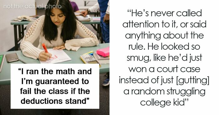 College Professor Reveals He Has A Secret Rule He Had All Semester, Students Freak Out