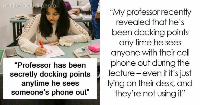 College Professor Reveals He Has A Secret Rule He Had All Semester, Students Freak Out