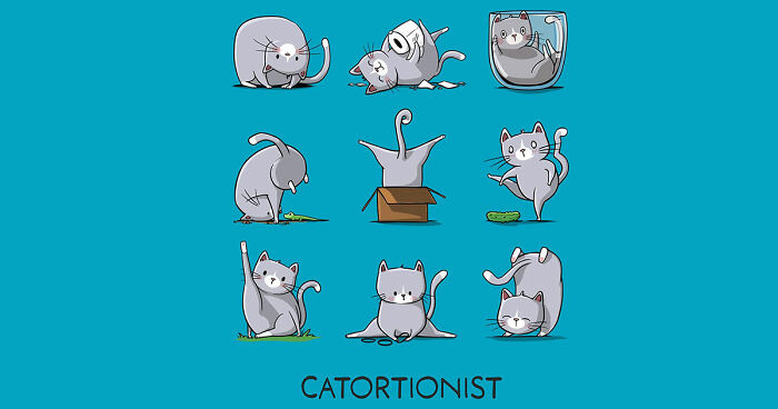 This Artist Makes Wholesome Pun Illustrations Featuring Animals And Objects (32 Pics)