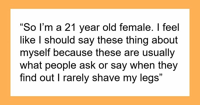 21YO Lady Gets Called Out By Boss For “Hygiene” Problems, Hurt As Her Unshaven Legs Started It
