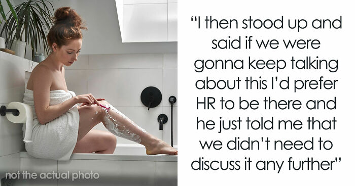 21YO Lady Gets Called Out By Boss For “Hygiene” Problems, Hurt As Her Unshaven Legs Started It