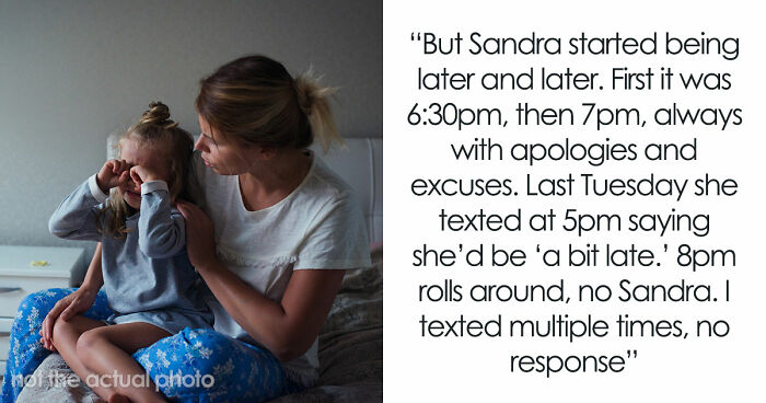 Drunk Lady Shows Up 4 Hours Late To Pick Up Her Kid After “Happy Hour,” Furious Sitter Cuts Her Off