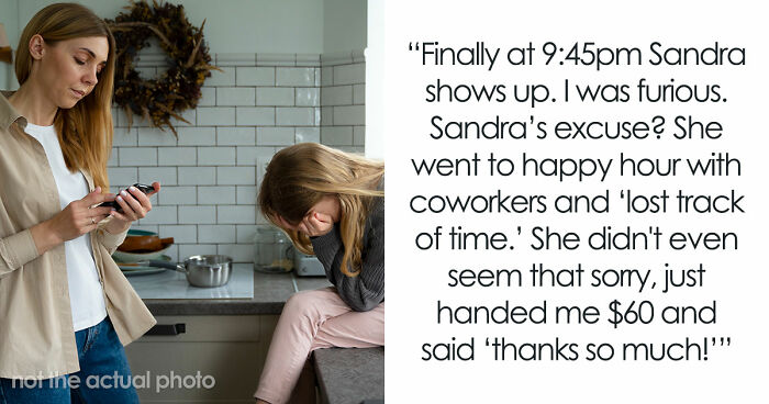 Drunk Lady Shows Up 4 Hours Late To Pick Up Her Kid After “Happy Hour,” Furious Sitter Cuts Her Off