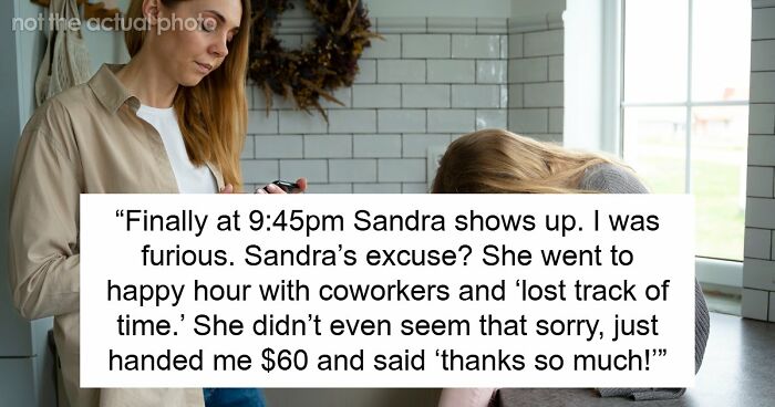 Drunk Lady Shows Up 4 Hours Late To Pick Up Her Kid After “Happy Hour,” Furious Sitter Cuts Her Off