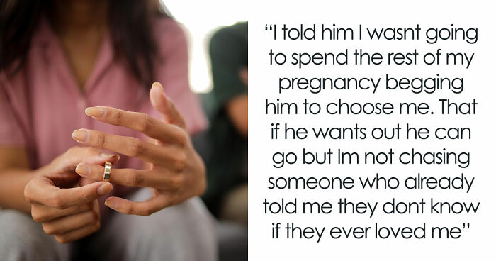 Man Dumps His Pregnant Wife, Is Stunned When She Chooses Self-Respect Over Fighting For Him