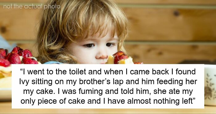 Woman Refuses To Give Her Special Piece Of Cake To 5YO Niece, Mortified When Parents Do