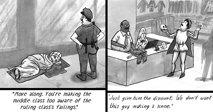 Artist Made 20 Comics That Capture Relatable Moments In Modern Life