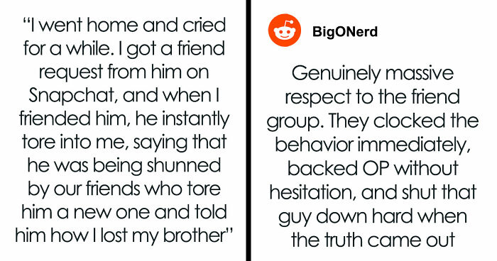 Teen Stays Silent About Late Brother As Friend Pushes It, Ends Up Accused of Embarrassing Him