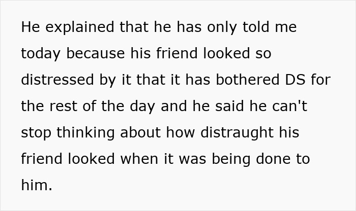 Text excerpt describing a student’s distress after a teacher promotes group shaming in class causing emotional impact. Text excerpt describing a student’s distress after a teacher promotes group shaming in class causing emotional impact.