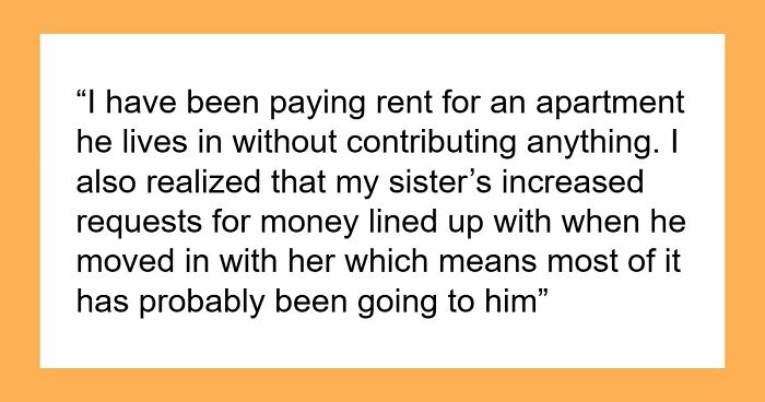 Woman Uses Brother’s Financial Help To Fund Unemployed Boyfriend, He Stops Giving Her Money