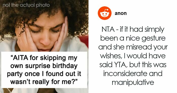 Woman Blasted For Skipping Her Birthday Party Sister Organized Because Her Ex Was Invited