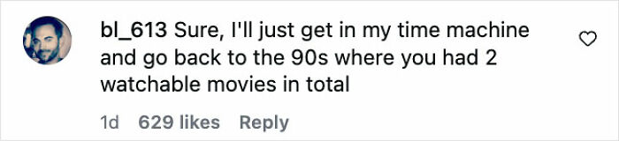 Screenshot of a social media comment responding to a star actor under fire after telling fans to choose between him and ICE.