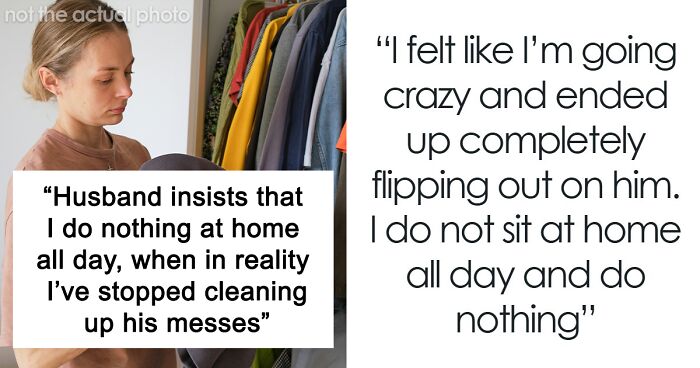 Man Insists His Wife “Doesn’t Do Anything” At Home, She Stops Cleaning His Mess