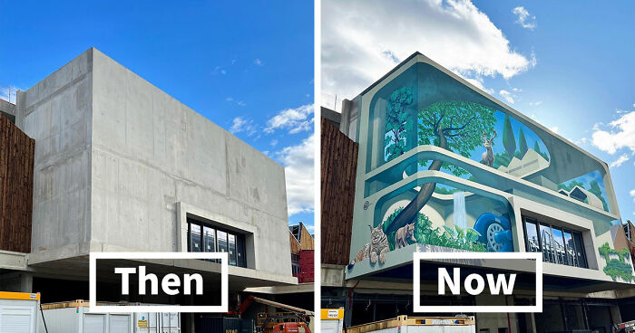 From Blank Walls To Powerful Statements: 20 New 3D Murals By WD