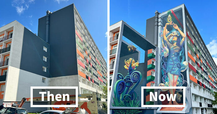 This Artist Paints Realistic 3D Murals On Dull Building Walls (20 New Pics)