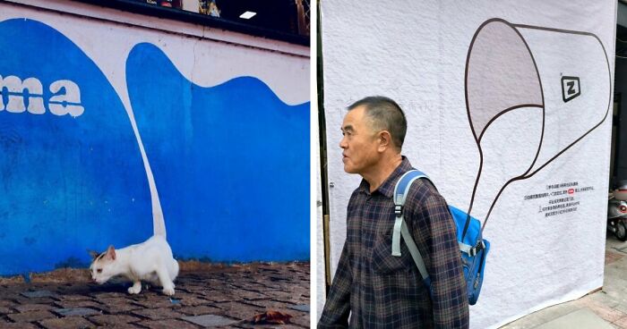 35 Street Photos That Prove Timing Is Everything, As Shared On This Instagram Page